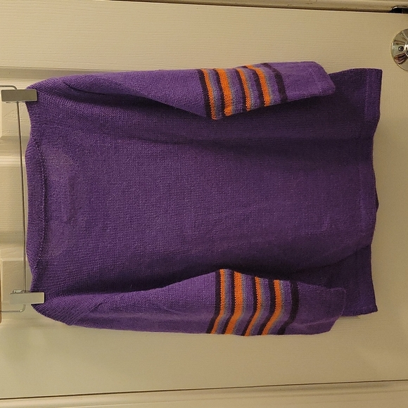 Origin Alpaca, size M, purple Alpaca sweater. - Picture 5 of 7